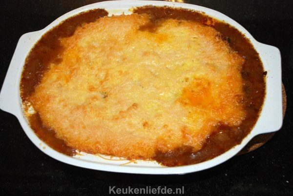 Ovenschotel met gehakt