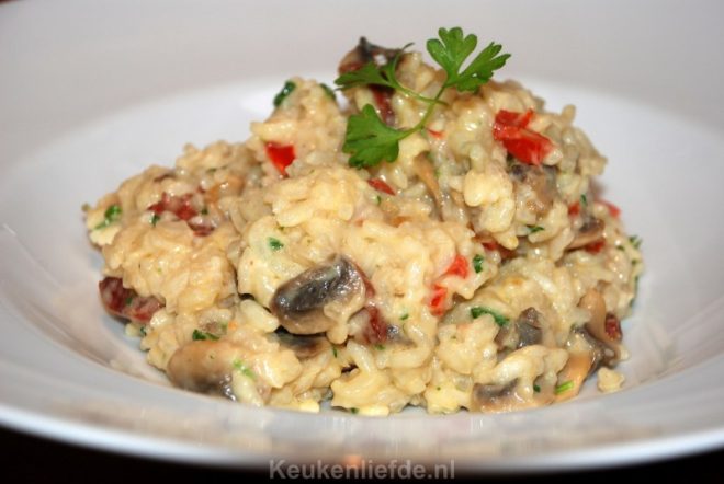 Supermakkelijke ovenrisotto