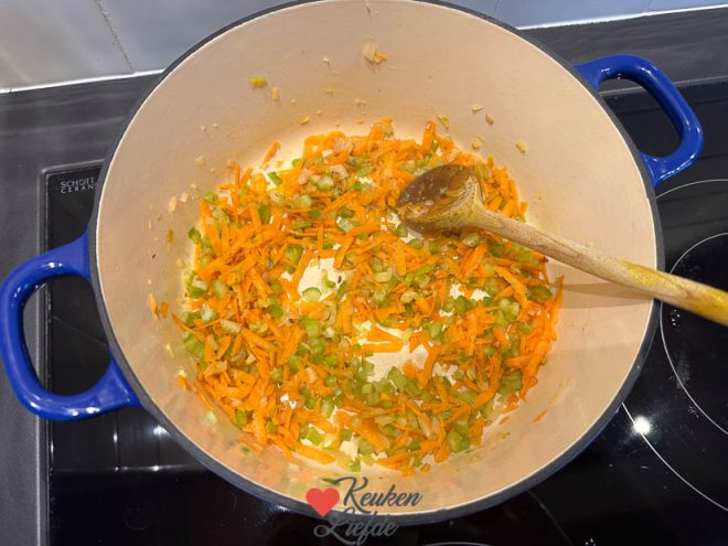 Fruit de ui en knoflook zacht