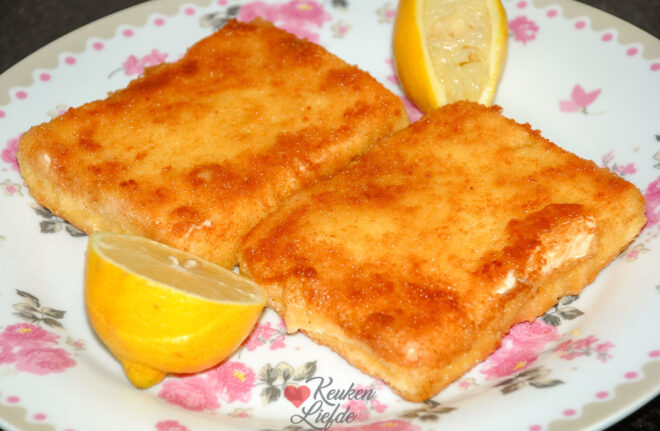 Saganaki gebakken feta