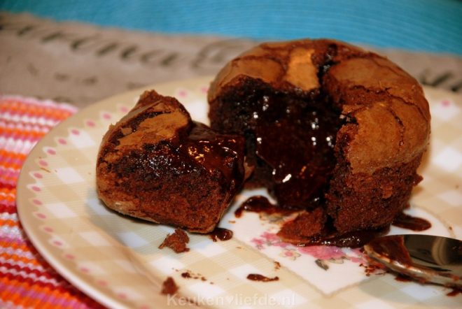 Frans chocoladetaartje – Moelleux au chocolat