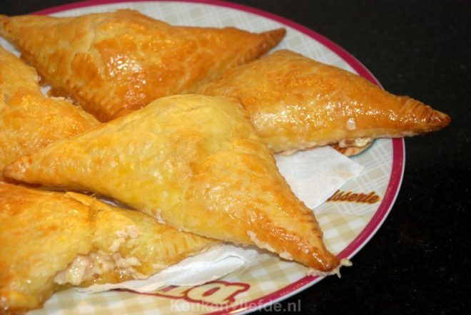 Hartige ham-kaasbroodjes