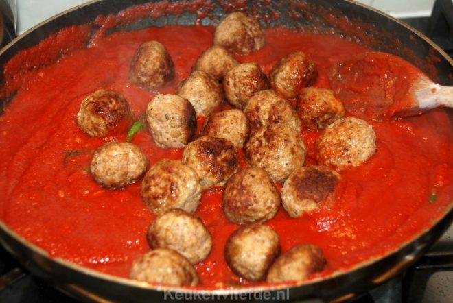 Italiaanse gehaktballen van Jamie Oliver