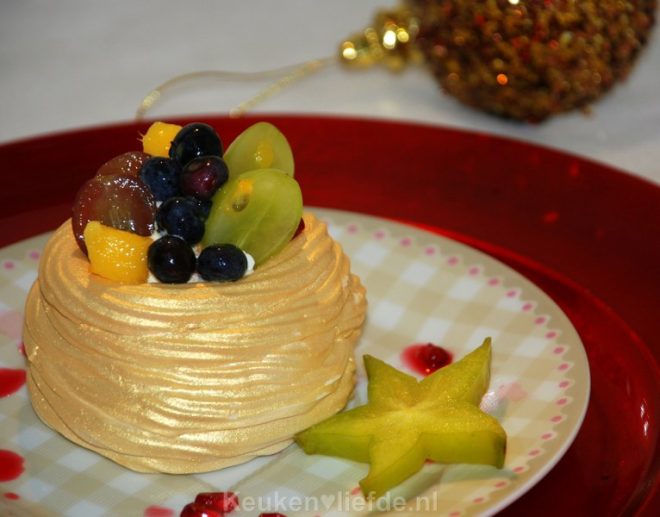 Gouden pavlovataartjes