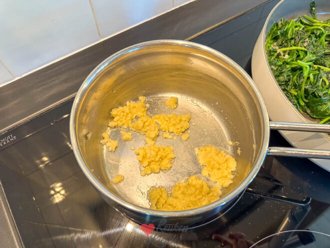 Roux maken. 