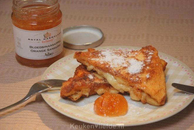 Hartige wentelteefjes met jam