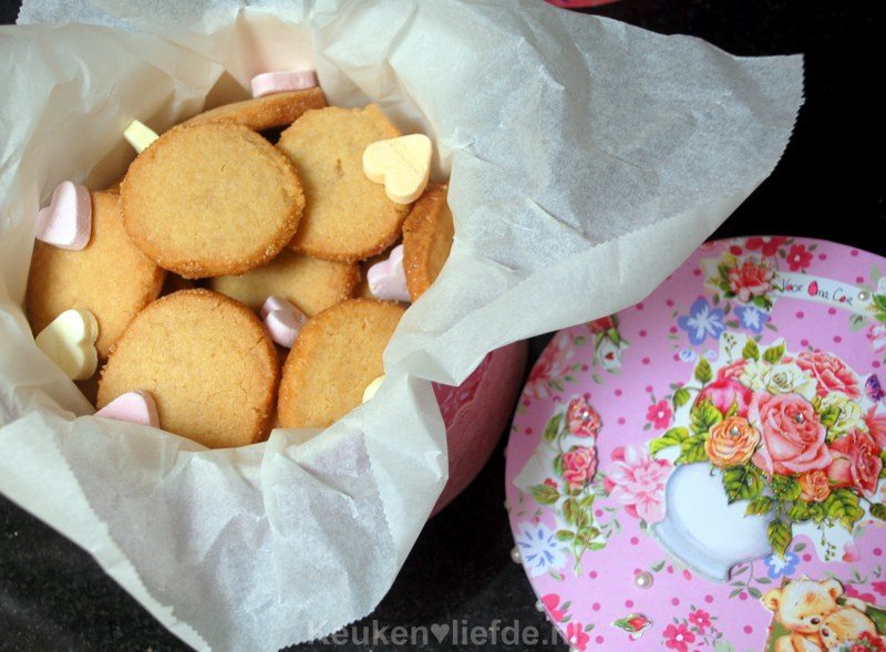 Koekjes met krokante suikerrand
