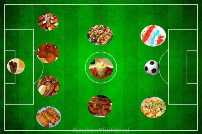 De lekkerste voetbalhapjes – KeukenLiefde’s opstelling