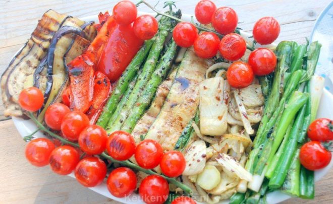 Gegrilde groenten – heerlijk zomers bijgerecht