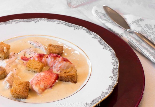 Homard de Zélande van Restaurant Inter Scaldes