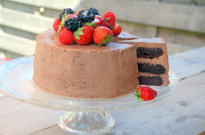 Hemelse chocoladetaart