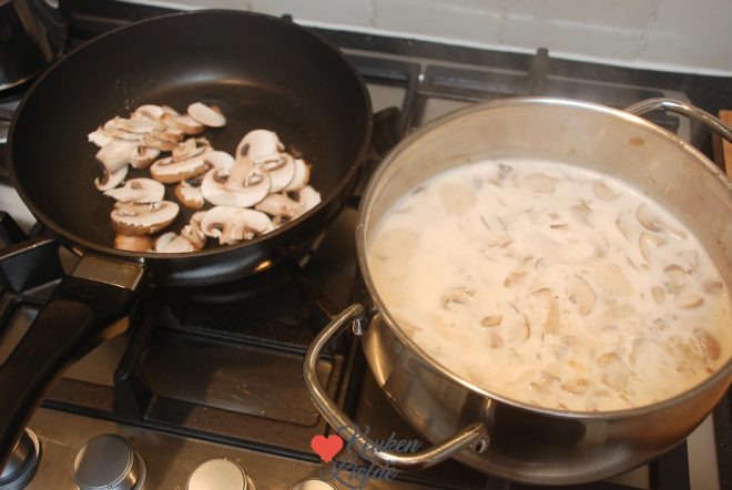 Laat zachtjes pruttelen