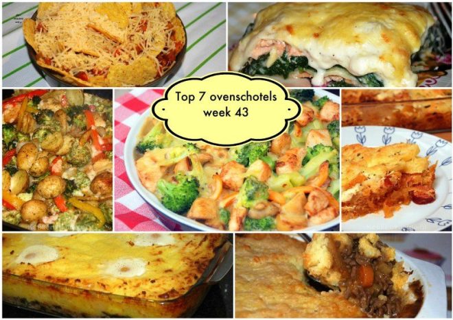 Top 7 best bekeken ovenschotels week 43