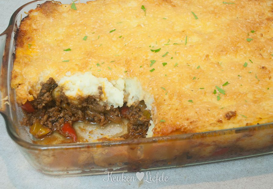 Stroganoff-gehaktschotel