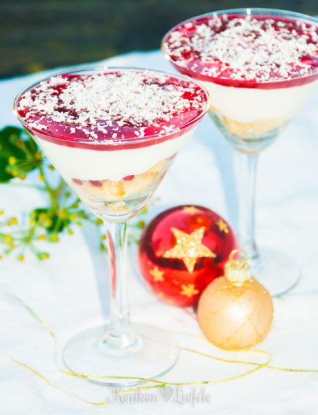 Trifleglaasjes: supermakkelijk kerstdessert!