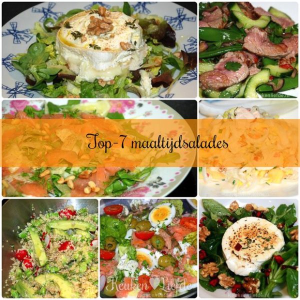 Top-7 best bekeken maaltijdsalades 2014