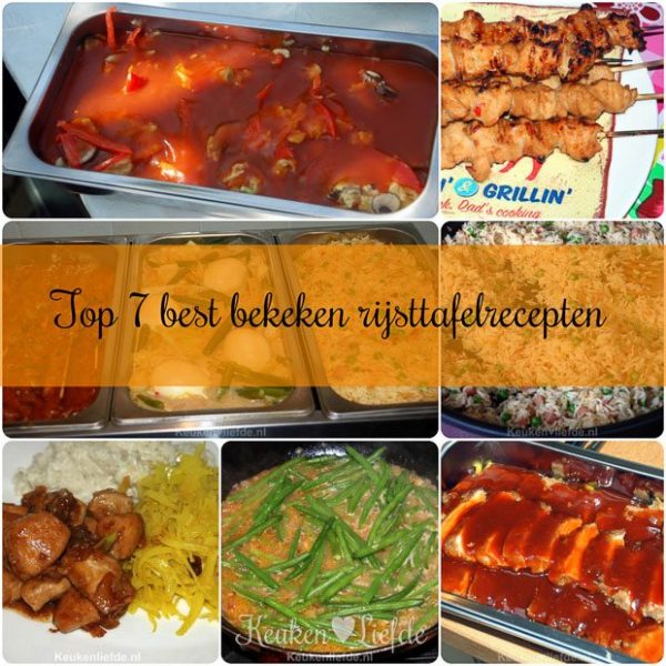 Top 7 best bekeken rijsttafelrecepten