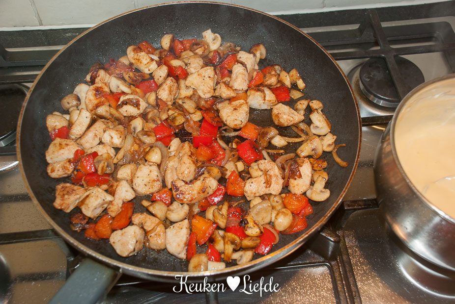 Stokbroodje hete kip