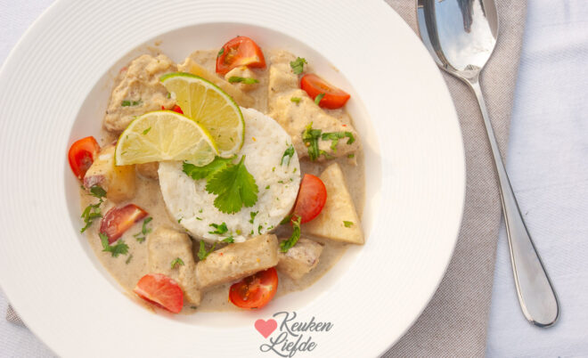 Curry met zoete aardappel en pastinaak