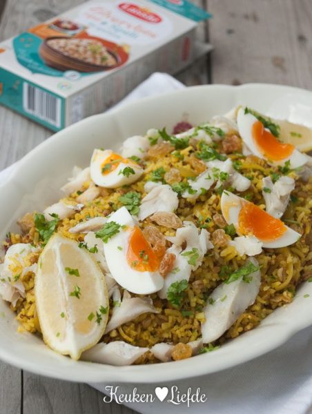 Kedgeree van Lassie Zilvervliesrijst + Spelt én quinoa