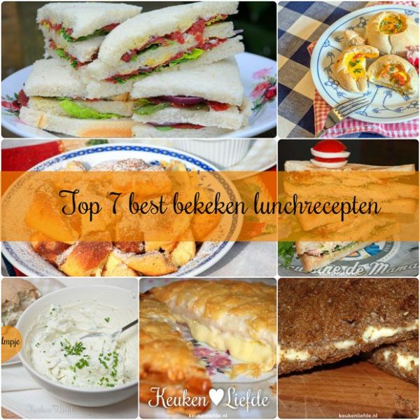 Top 7 best bekeken lunchrecepten
