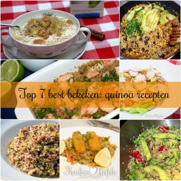 Top 7 best bekeken quinoarecepten