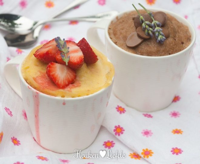 Speels & Smakelijk: cake in een mok