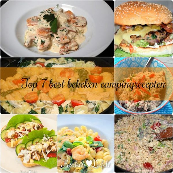 Top 7 best bekeken campingrecepten