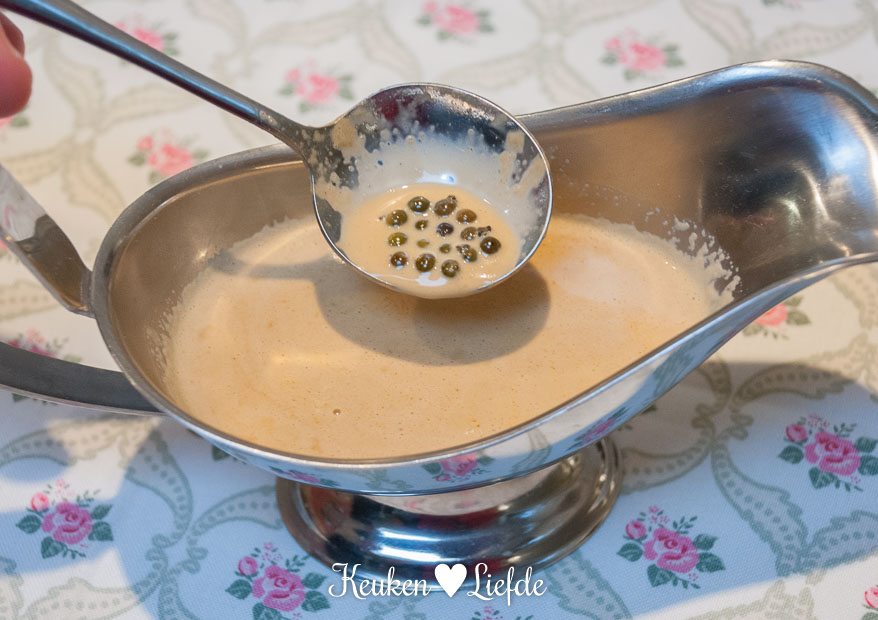 Basis koken: pepersaus Basis koken: pepersaus