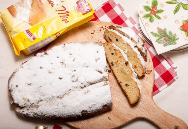 Glutenvrije kerststol