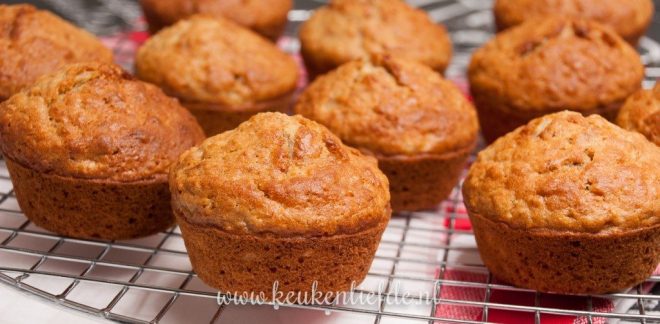 Havermoutmuffins met banaan