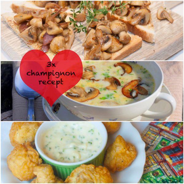 3x champignon recept