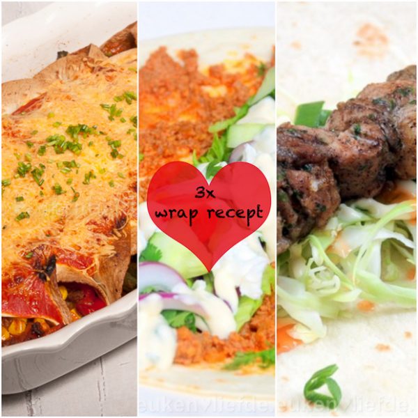3x wrap recept: Mieks favorieten