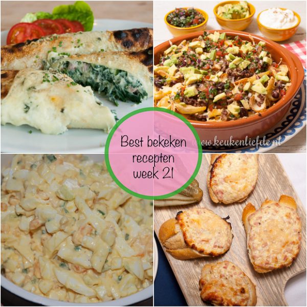 Best bekeken recepten week 21