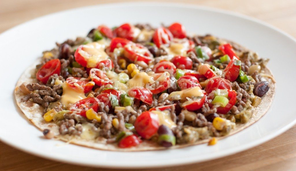 Mexicaanse panpizza