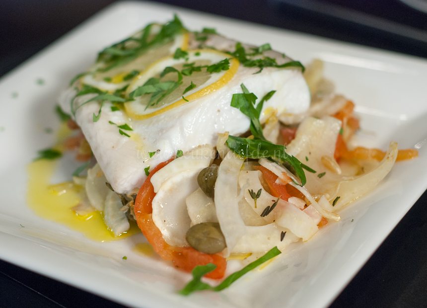 Siciliaanse vis uit de oven