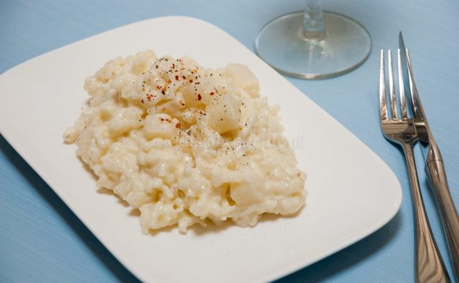 Asperge risotto met mascarpone
