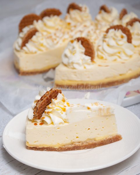 Stroopwafeltaart