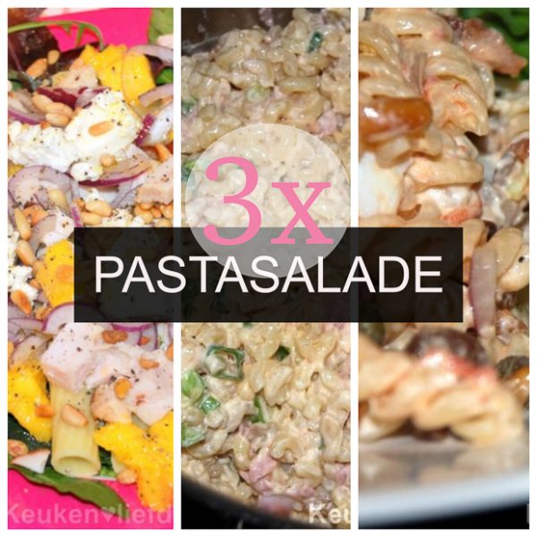 3x koude pastasalade