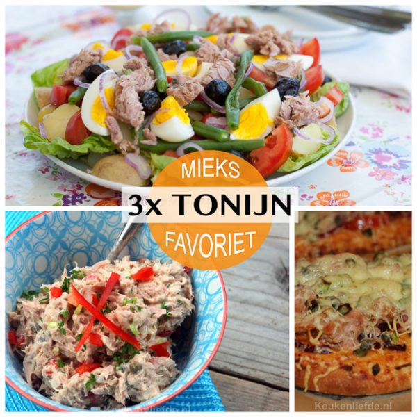 Mieks Favoriet: 3x snel tonijnrecept