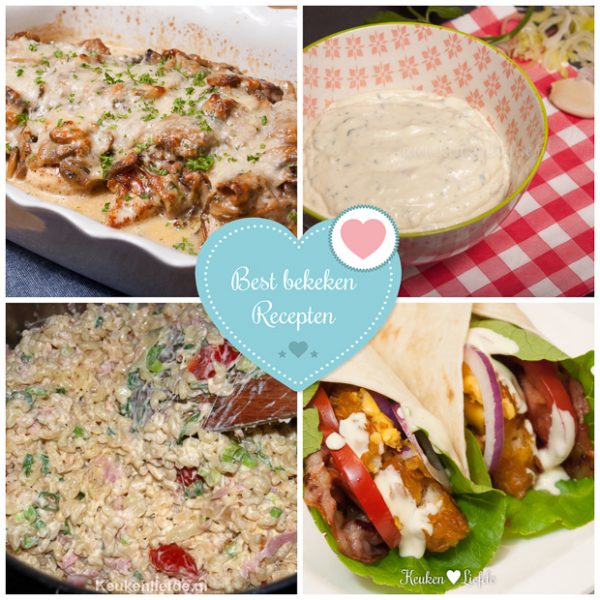 Best bekeken recepten week 34