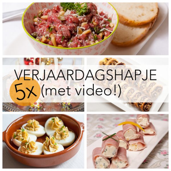 5x makkelijk verjaardagshapje (met video!)