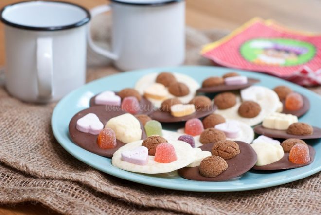 Chocoladeflikken met strooigoed (met filmpje)