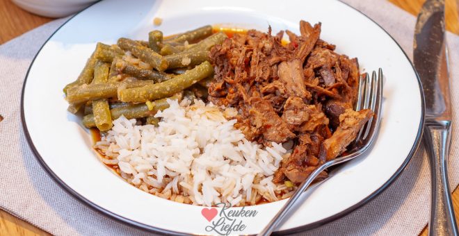 Pulled pork uit de slowcooker
