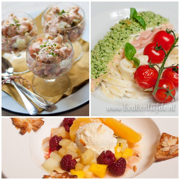 Mieks kerstmenu vis