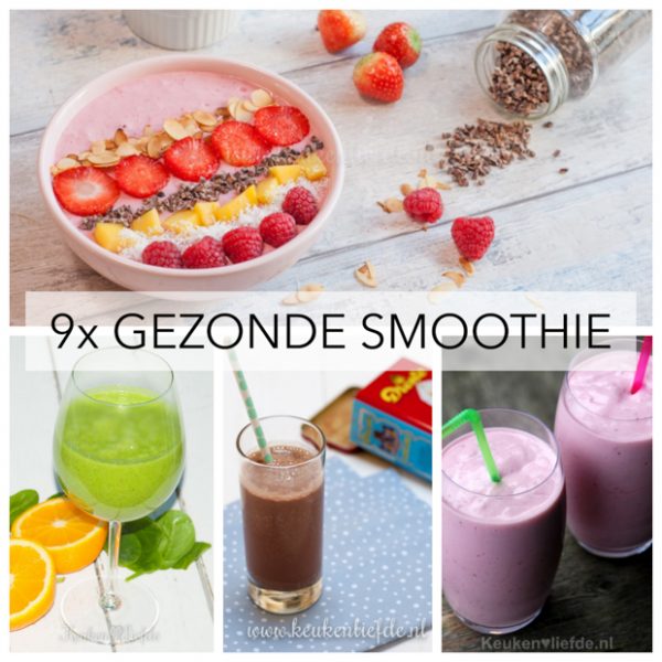 9x gezonde smoothie