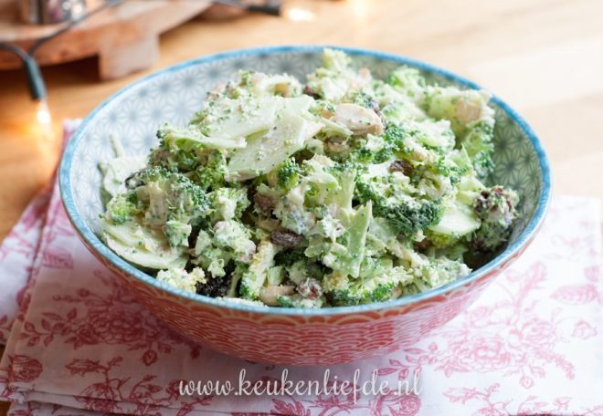Video: broccolisalade met yoghurtdressing