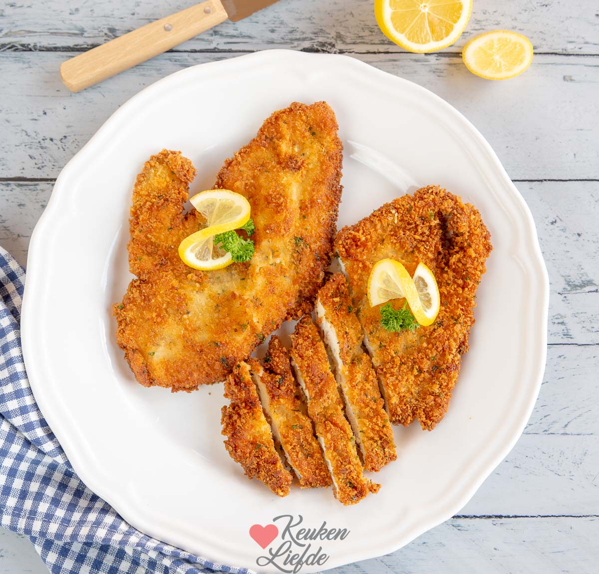 kipschnitzel zelf maken