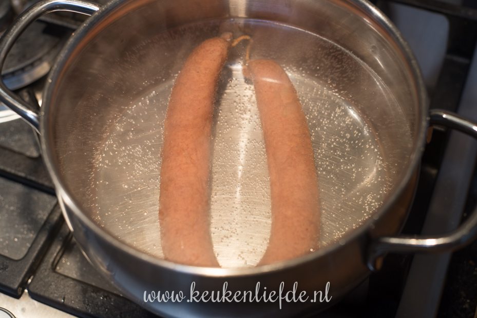 Pannenkoek met boerenkool en rookworst