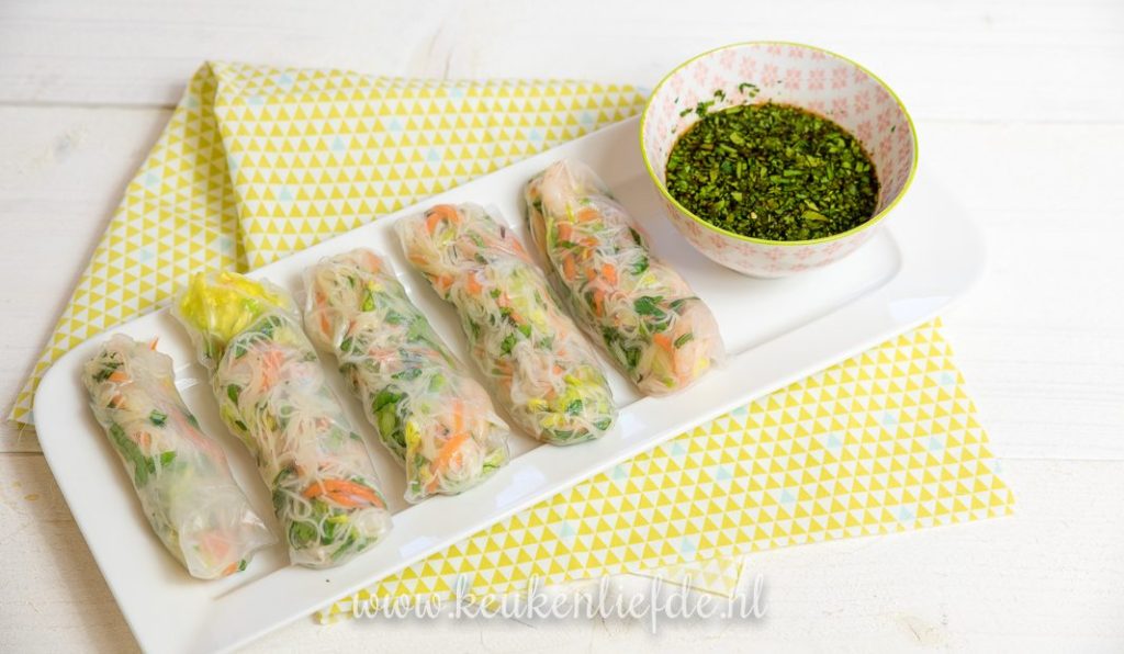 Video: spring rolls met garnalen
